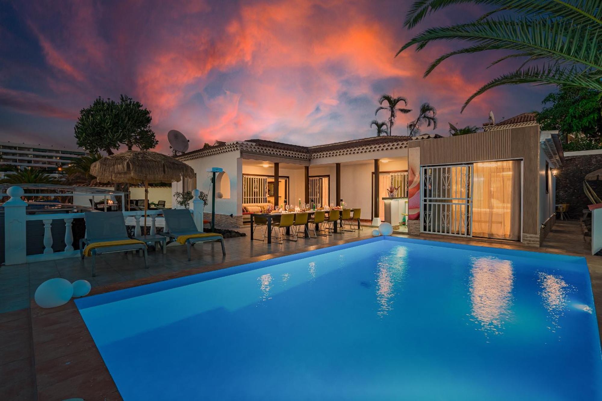 Villa 4Bed Private Pool En Los Cristianos Los Cristianos  Exteriör bild